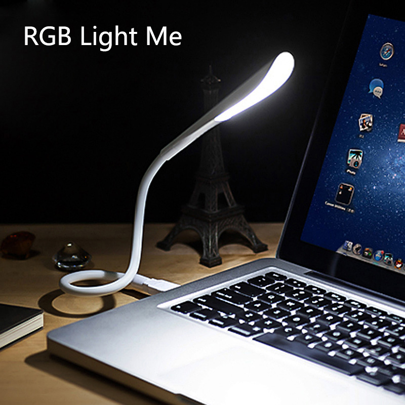 Desk Setup Notebook - ミニポータブルLEDラップトップライト,タッチセンサー,調節可能なテーブル,パワーバンク用,PC