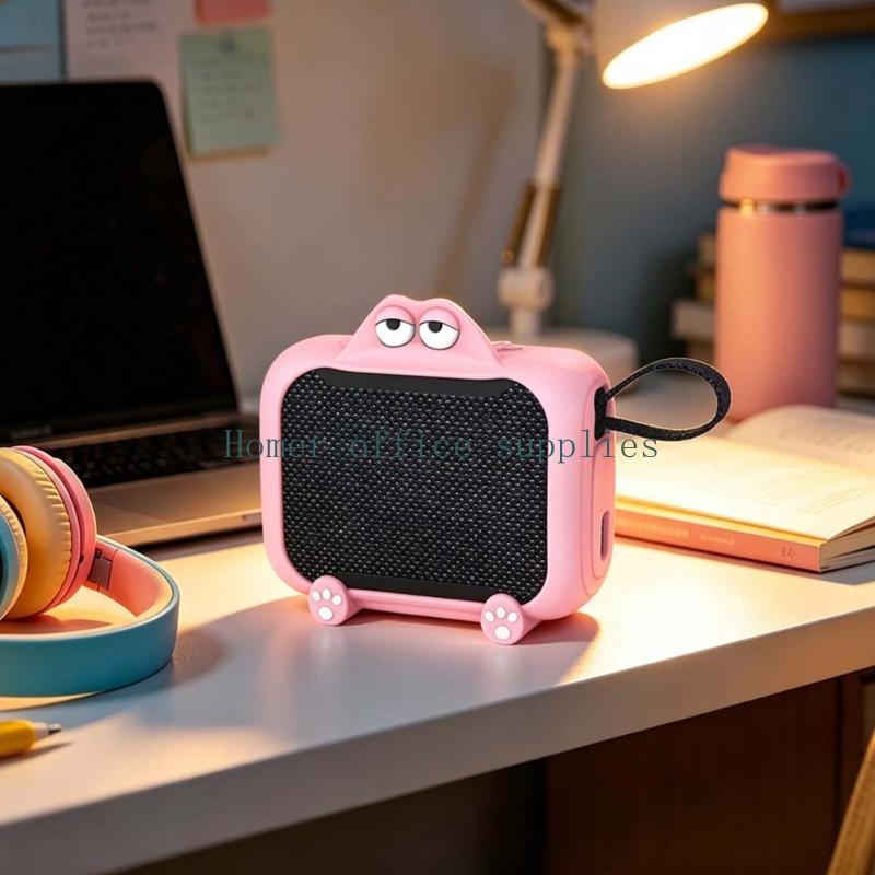 Desk Setup Reference - K43B GO 5 用デイリーキャリースピーカーケース、デスクおよび家庭用ポートアクセス付きシリコン保護シェル デイリープロテクション