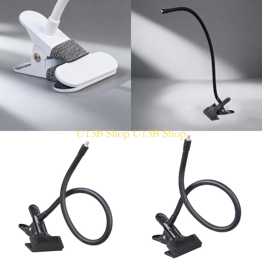 Monitor Arm Clamp - U13B 曲げ可能な金属クランプアーム 40 センチメートル長さ 360 度回転アクションカメラ電話ホルダースタジオライト