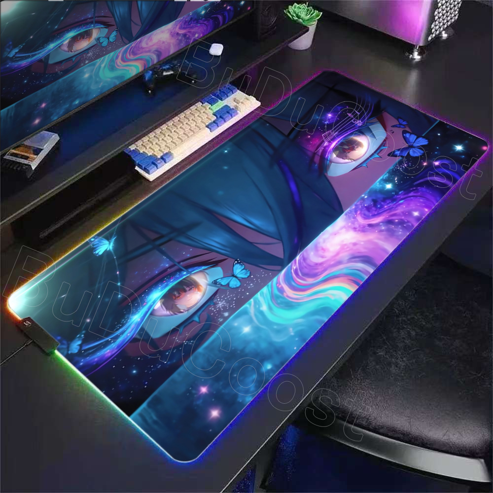Desk Setup Gaming Pc - RGB デスクマット 美しいショアキーパー チサ アニメ 大型マウスパッド