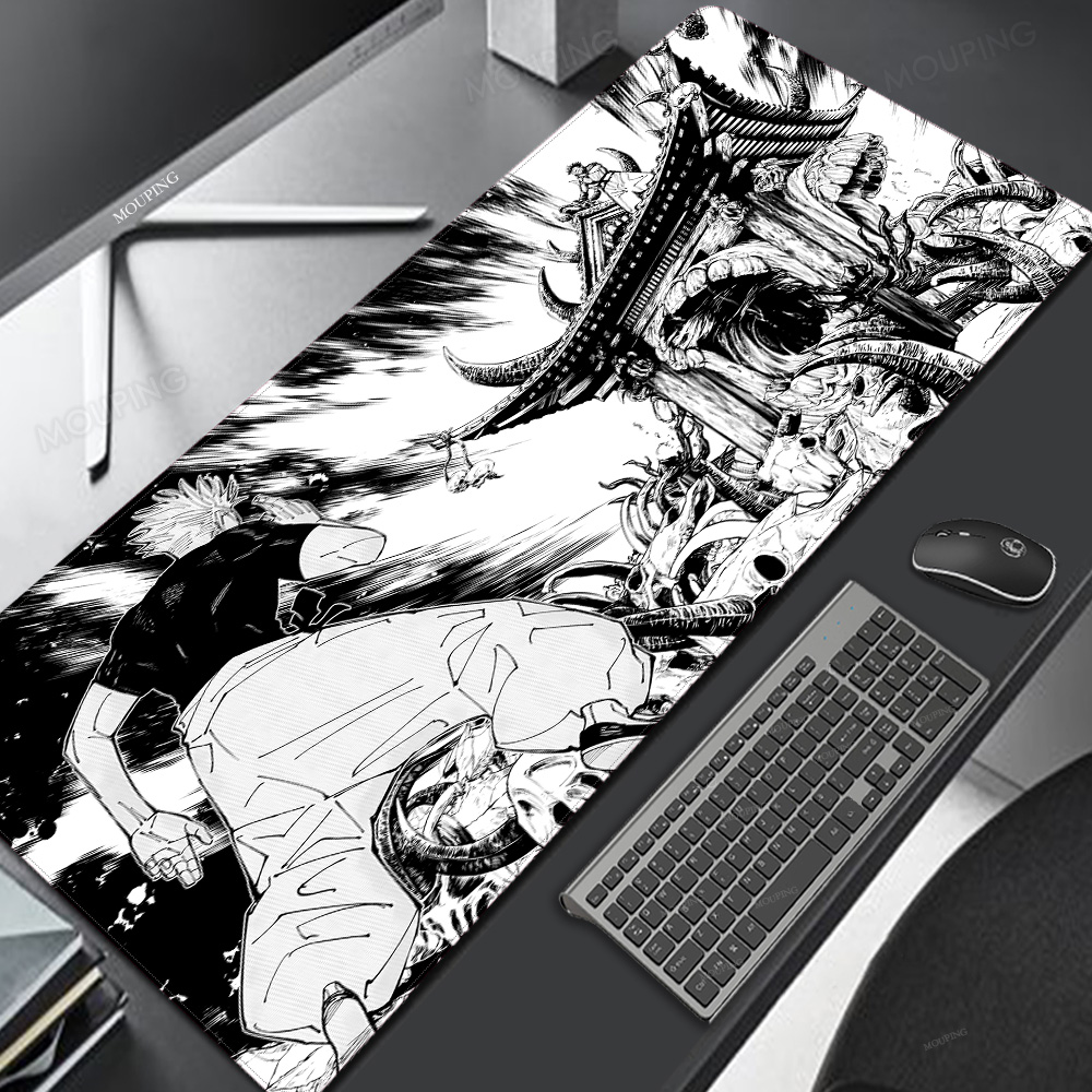 カワイイアニメマウスパッド,ラップトップ,オフィスデスク,ゲ - Desk Setup Productivity のレビューと価格