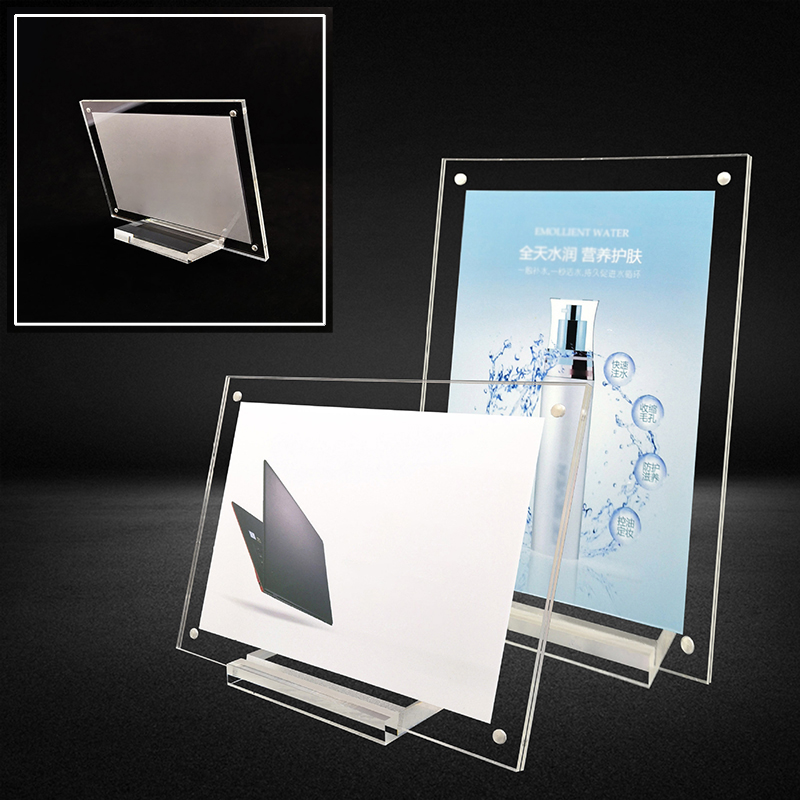 アクリルデスクトップディスプレイフレーム透明フォトフレームポ - Desk Setup Poster のレビューと価格