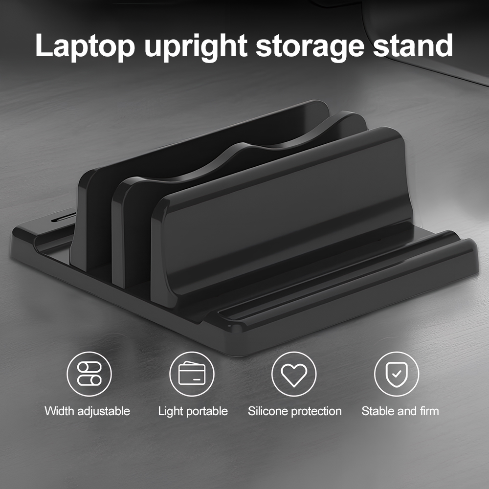 4in1 ラップトップスタンド垂直調整可能な幅省スペースデス - Desk Setup Accessories Aesthetic のレビューと価格