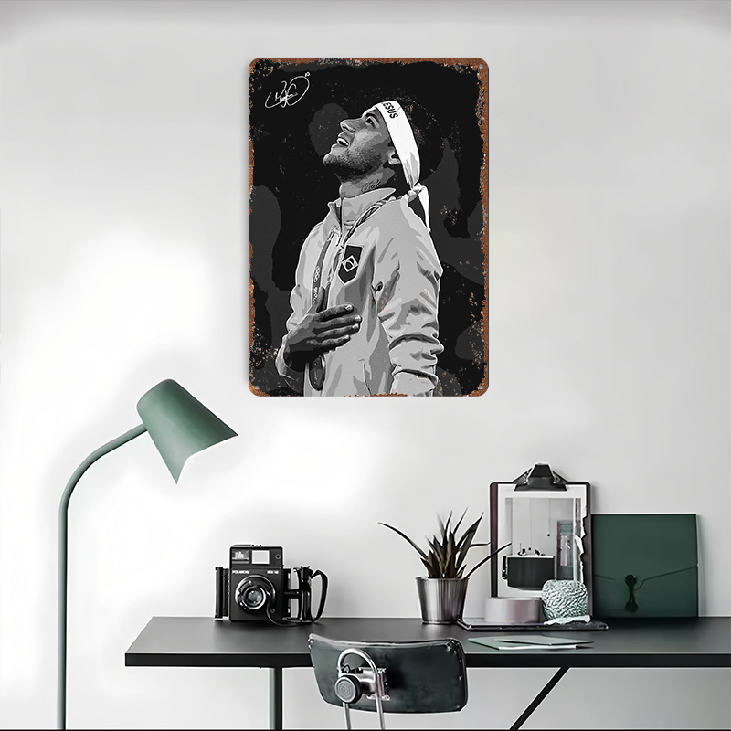 ネイマール・ジュニア ポートレートポスター カスタムヴィンテ - Desk Setup Poster のレビューと価格