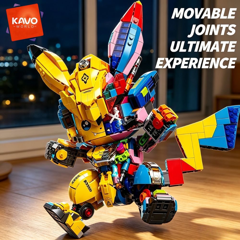 KAVOWORLD 1505ピース メカニカルマウス メカ  - Desk Setup Build のレビューと価格