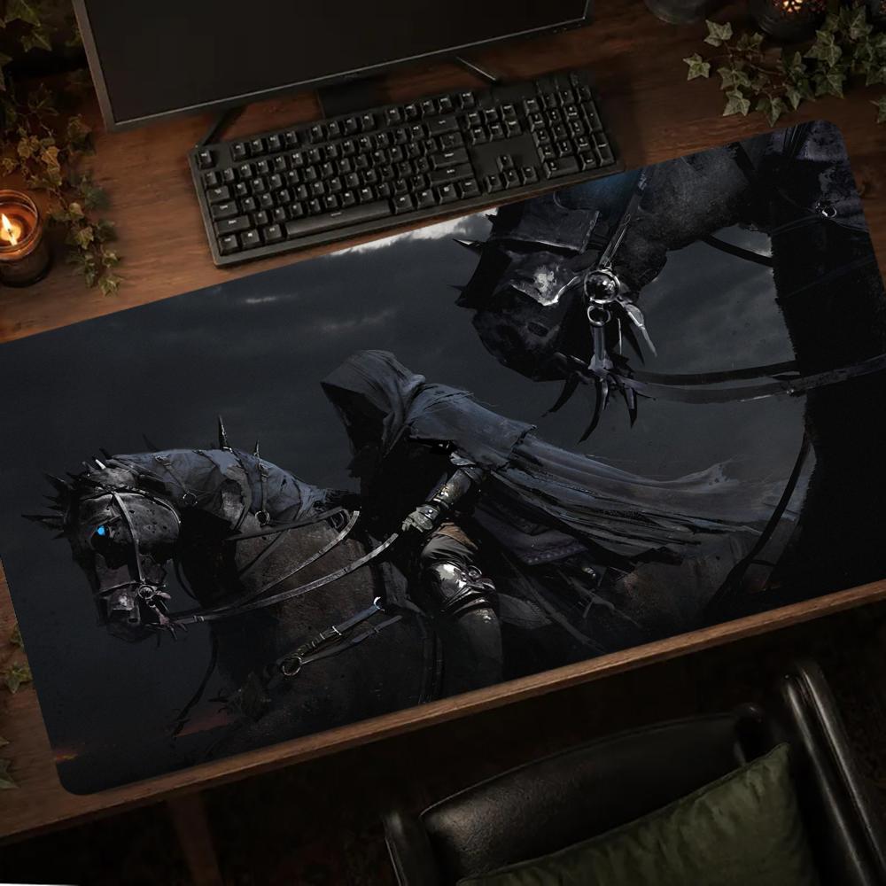 ダークリダーズ マウスパッド デスクアクセサリー カーペット - Desk Setup Dark のレビューと価格