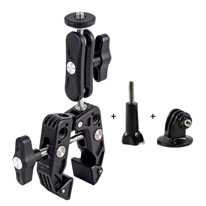 メタルスーパークランプ 360 ボールヘッド付きマジックアー - Monitor Arm Clamp のレビューと価格