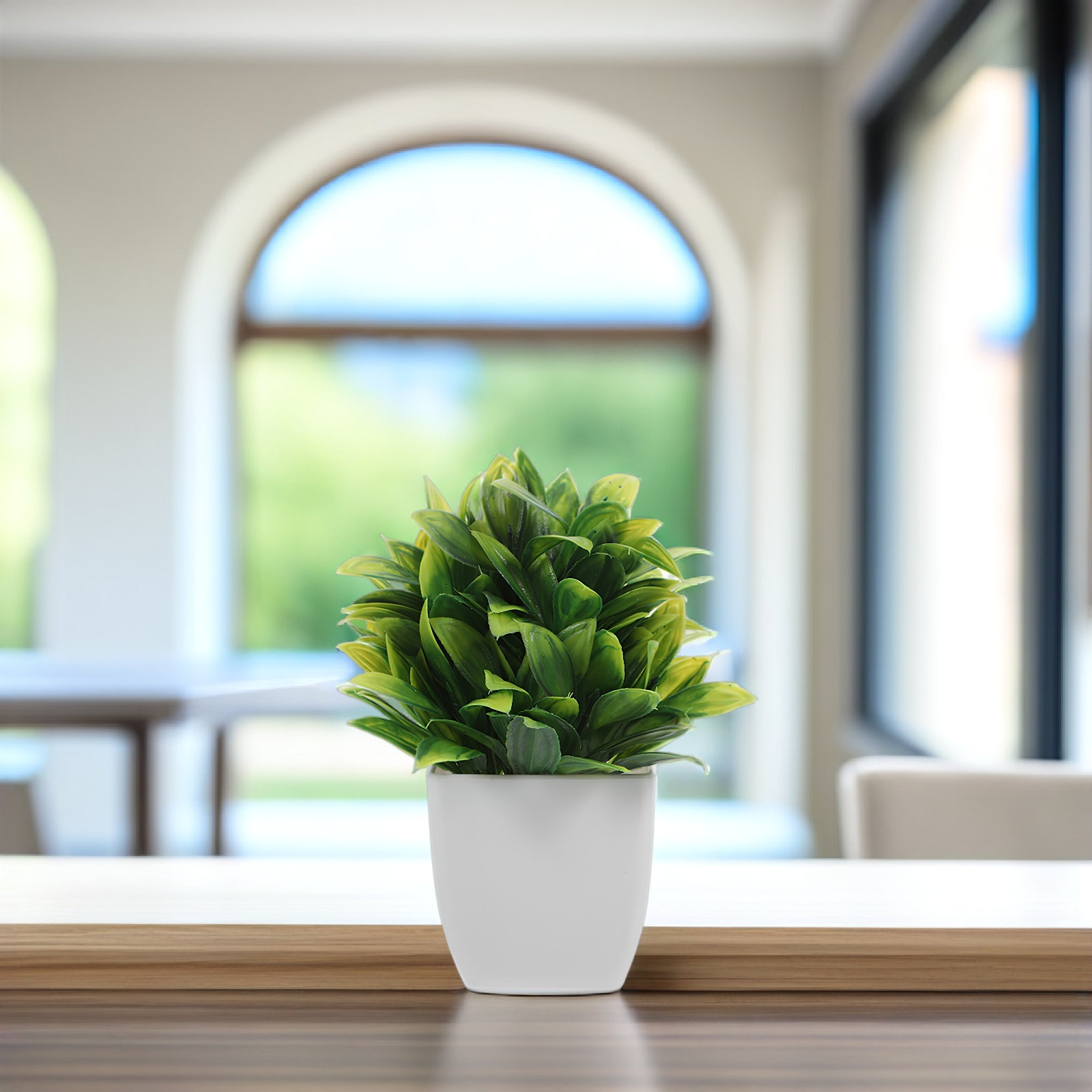 2個入り、高品質で色あせしにくいミニサイズの人工盆栽。室内の - Plant Pot Small Desk のレビューと価格