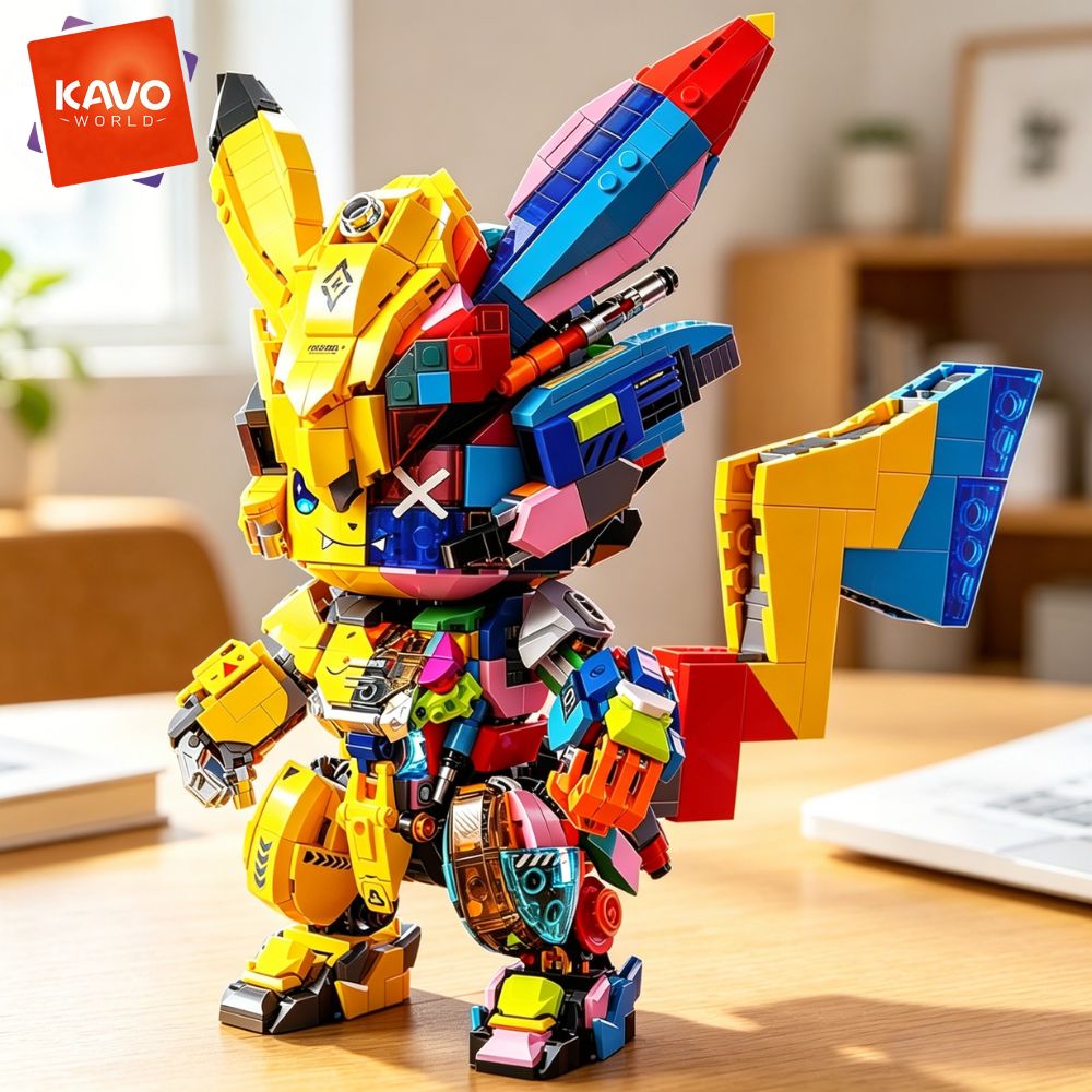 KAVOWORLD 1505ピース DIYメカマウス組み立て - Desk Setup Build のレビューと価格
