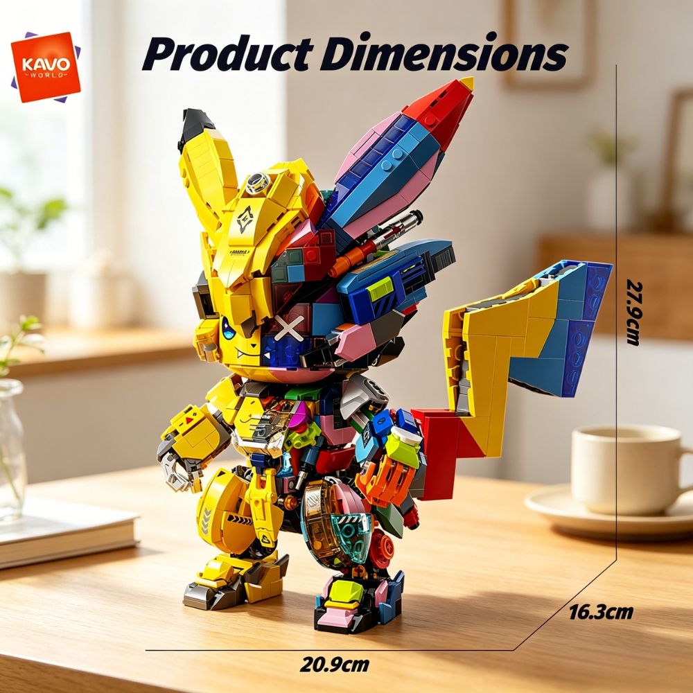 KAVOWORLD 1505ピース DIYメカマウス組み立て - Desk Setup Build のレビューと価格