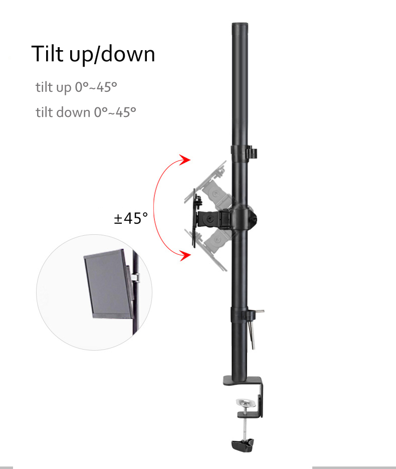 (800mm) T900-180Q デスクトップ用 17～2 - Monitor Arm Clamp のレビューと価格