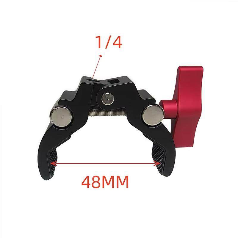 [SU]1セット メタルスーパークランプ ダブルボールヘッド - Monitor Arm Clamp のレビューと価格