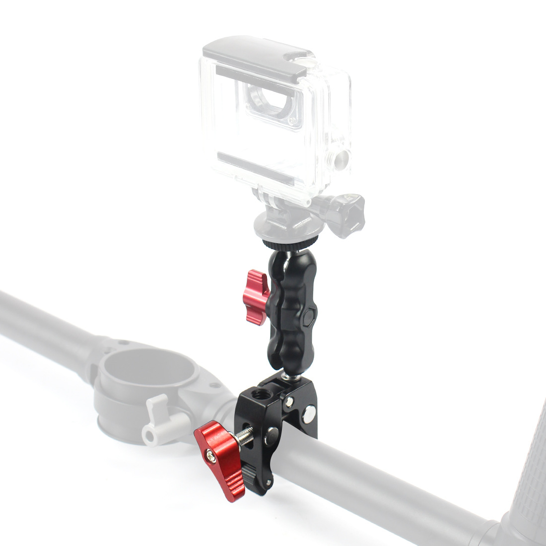 多機能ボールヘッドスーパークランプマジックアーム 1/4 ' - Monitor Arm Clamp のレビューと価格
