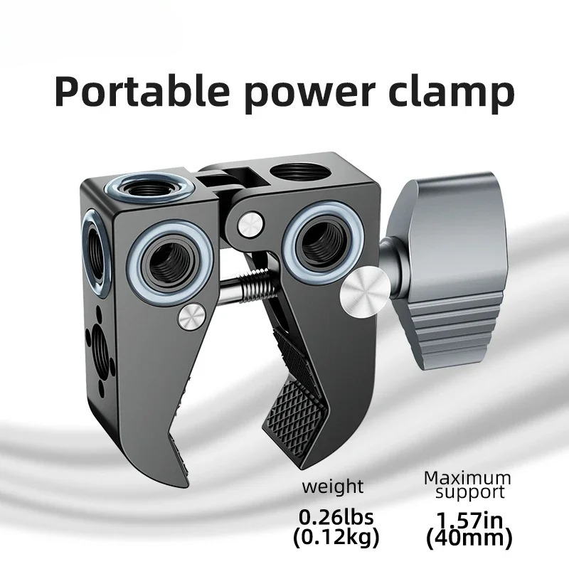 スーパークランプ クランププライヤー クリップ マジックアー - Monitor Arm Clamp のレビューと価格