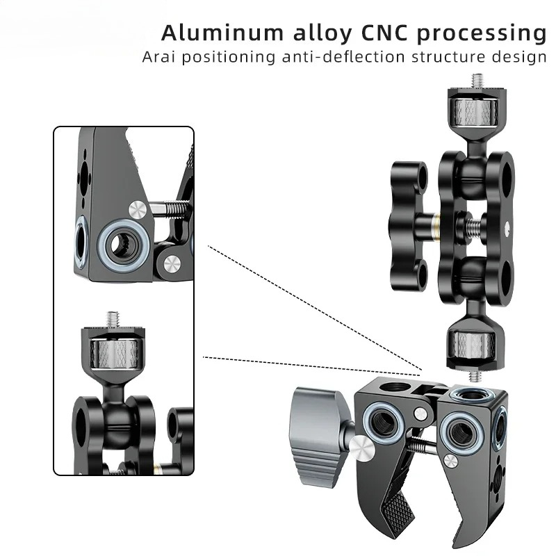 スーパークランプ クランププライヤー クリップ マジックアー - Monitor Arm Clamp のレビューと価格