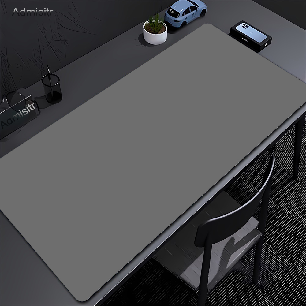 大型の黒い革製ゲーミングマウスパッド,単色マット,防水,傷防 - Desk Setup Accessories Aesthetic のレビューと価格