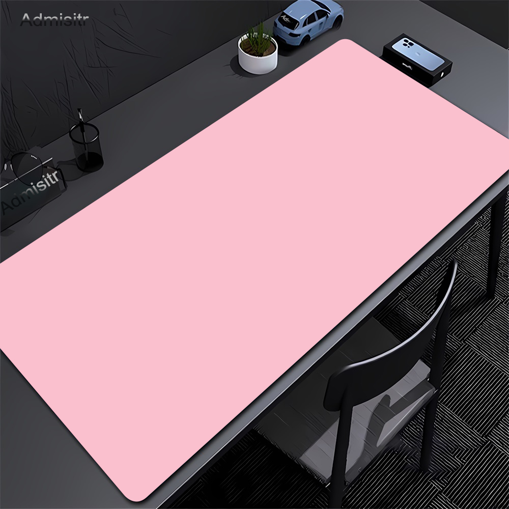大型の黒い革製ゲーミングマウスパッド,単色マット,防水,傷防 - Desk Setup Accessories Aesthetic のレビューと価格